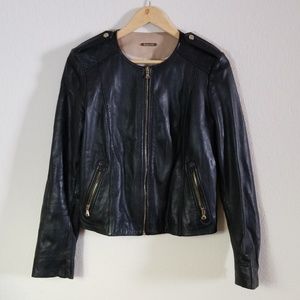 Massimo Futti Womens Leather Jacket
